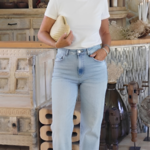 Buz Mavi Tensel Jean